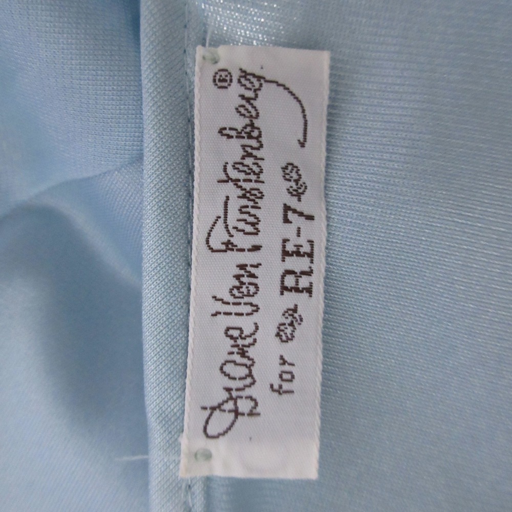 Vintage Diane Von Furstenberg RE 7 Nightgown DVF Lace Trim Maxi Fairy Elegant - Picture 4 of 12